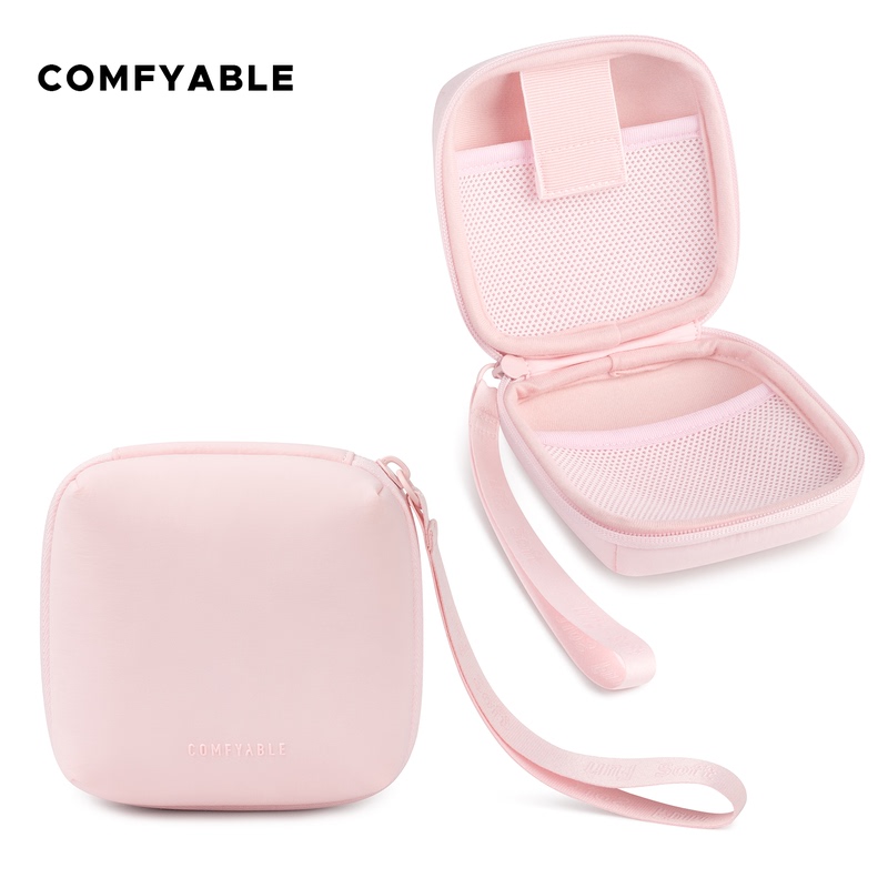 Comfyable Digital Accessory Storage Bag Can Store Charging Heads, Data Cables, Mouse, Mini and Cute, Pink Comfyable Digital Accessory Storage Bag Can Store Charging Heads, Data Cables, Mouse, Mini and Cute, Pink