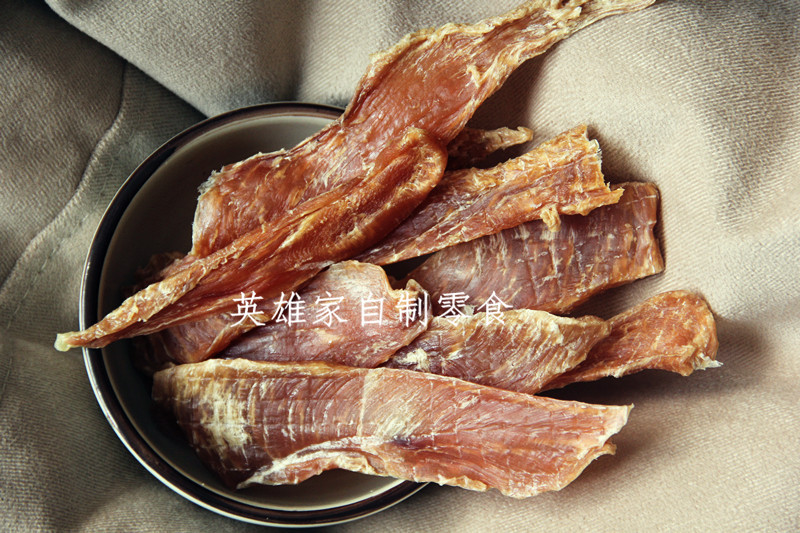 Hero Family Dog Snacks Pet Snacks Homemade Dog Snacks Gà khô 100g - Đồ ăn vặt cho chó thức ăn hạt cho chó poodle