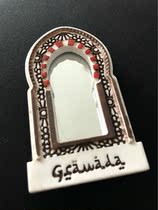 Travel Commemorative Spain Cordoba Cordoba Arabic style window lattice mirror refrigerator stickers