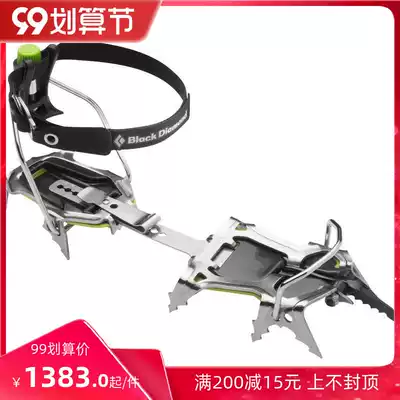 Black Diamond BD Black Diamond Stinger Pro stainless steel single vertical tooth full card 12 teeth climbing ice claw