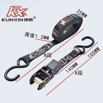 Small Item Strap Tensioner Double Hook Fastening Belt Motorcycle Strap Tensioner Small Ratchet Tensioner