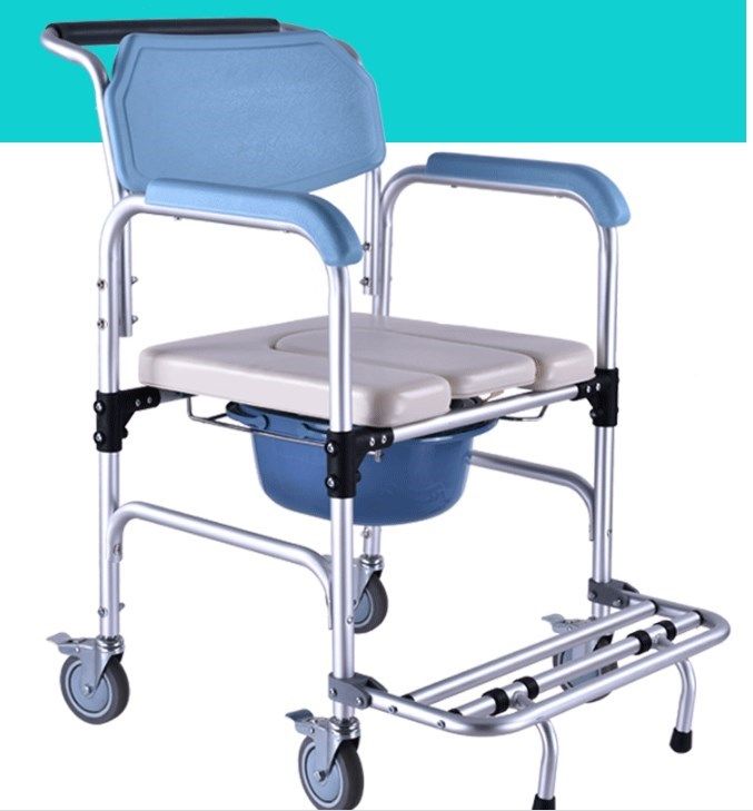 Seat-chair elderly non-slip women with seat thickened sanitary large number paralysed patient toilet cart