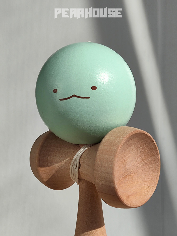 卡通笑脸剑玉出口日本技巧球,可爱复古Kendama,收藏剑球摆件,让你的手工技能UP UP!-剑球-淘宝好物网