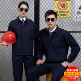 Демисезонный хлопковый износостойкий комбинезон, защита от ожогов, увеличенная толщина