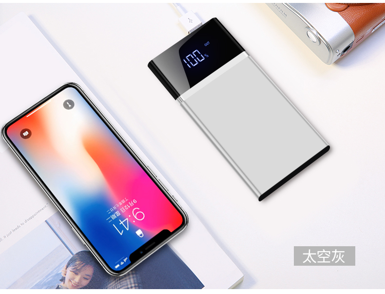 Sạc kho báu 80000M công suất lớn điện thoại di động 20000 mA vivo Huawei oppo phổ siêu mỏng xách tay