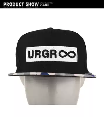 LMYL005-1 special offer Li Ning sports cap flat cornice neutral hip-hop hat Hip-hop baseball cap black 56-60cm