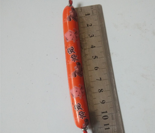 Hai con chó cưng ăn xúc xích giăm bông 30 con chó con ăn vặt Golden Retriever xúc xích chó Satsuma xúc xích con chó cưng đẹp trai - Đồ ăn vặt cho chó Bánh thưởng cho chó mèo