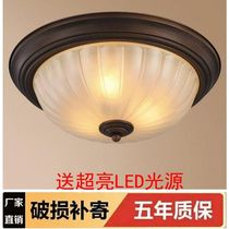 American Iron Ceiling LightBedroom Balcony Balcony Vintage Lamp Country Lamp Simple LED Ceiling Light