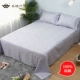 100% cotton đơn giường 1,5 m 1,8m đơn giản mùa hè hè ký túc xá chăn bông đơn - Khăn trải giường