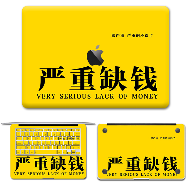 Apple mac máy tính xách tay MacBook bảo vệ phim air13 vỏ phim pro15 dán đầy đủ bộ 12 inch sáng tạo 13.3 vỏ bảo vệ air11 phụ kiện thanh cảm ứng mới tùy chỉnh - Phụ kiện máy tính xách tay túi đựng tablet