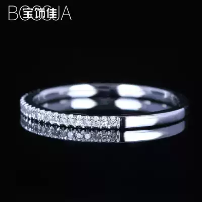 Rose 10k gold ring inlaid with diamond ring 15k ring tail ring Engagement ring Proposal diamond ring female belt certificate