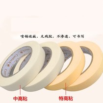 Art students Painting training Joint school examination Water pastel wrinkle pattern Fixed wide framed paper tape welt