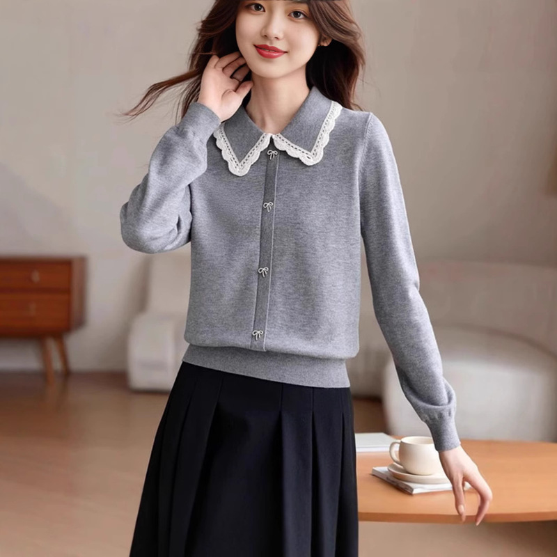 2025 New Model Guangdong Dongguan Dalang Knitted Sweater Cardigan for Women, Anti-Pilling, Genuine Product, Direct Sale from the Knitting Factory