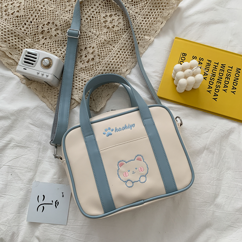 Day Faculty original Cebu Woman Package Diagonal Satchel with superfire 2022 new 100 Hitch Ensemble Girl Soft-girl Sails Cloth Bag