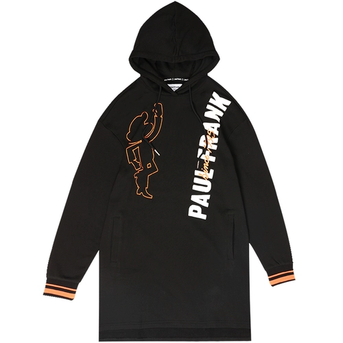 Осеннее длинное черное платье, юбка для отдыха, США, длина миди, средней длины, в корейском стиле