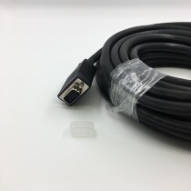 Kun Round VGA Wire (3 6) Computer TV projector connecting wire double magnetic ring 5 m 10 m 15 m