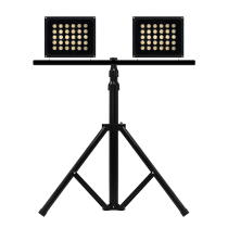 Car beauty culled light lacquered face polished plated crystal construction tripod Spotlight LED handheld steam repair work light