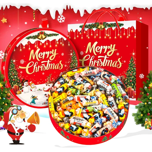 Рождественская подарочная коробка, смешанный набор, 500г