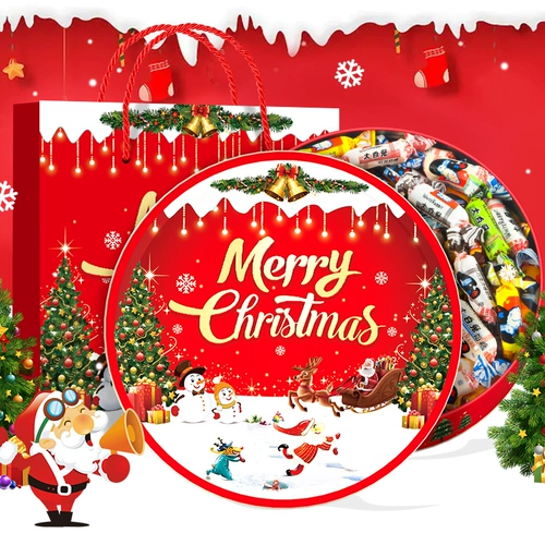 Рождественская подарочная коробка, смешанный набор, 500г