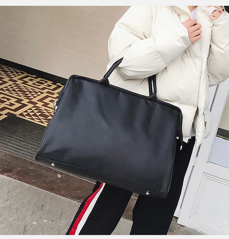 Túi du lịch khoảng cách ngắn di động túi hành lý dung lượng lớn nam và nữ túi du lịch túi duffel nhẹ và túi thể dục không thấm nước đơn giản - Túi du lịch túi du lịch giá rẻ