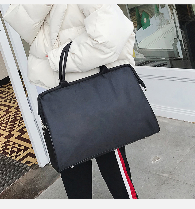 Túi du lịch khoảng cách ngắn di động túi hành lý dung lượng lớn nam và nữ túi du lịch túi duffel nhẹ và túi thể dục không thấm nước đơn giản - Túi du lịch túi du lịch giá rẻ