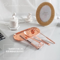 Aromatherapy candle tool golden tray candle extinguisher cut candle cover candle extinguisher three-piece USB igniter