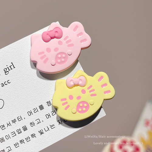 Милая мультяшная заколка для волос, челка, детские шпильки для волос, детский аксессуар для волос