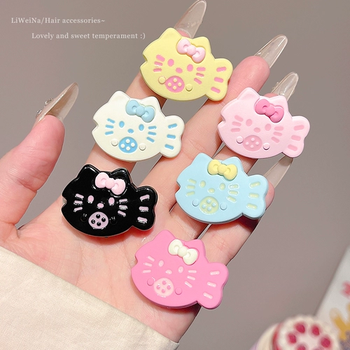 Милая мультяшная заколка для волос, челка, детские шпильки для волос, детский аксессуар для волос