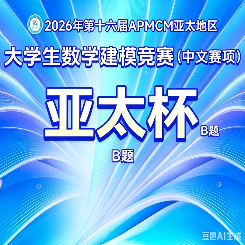 2026 Asia-Pacific Cup College Student Mathematical Modeling Problem B Materials + Ideas + Code + Result Diagrams + Finished Product