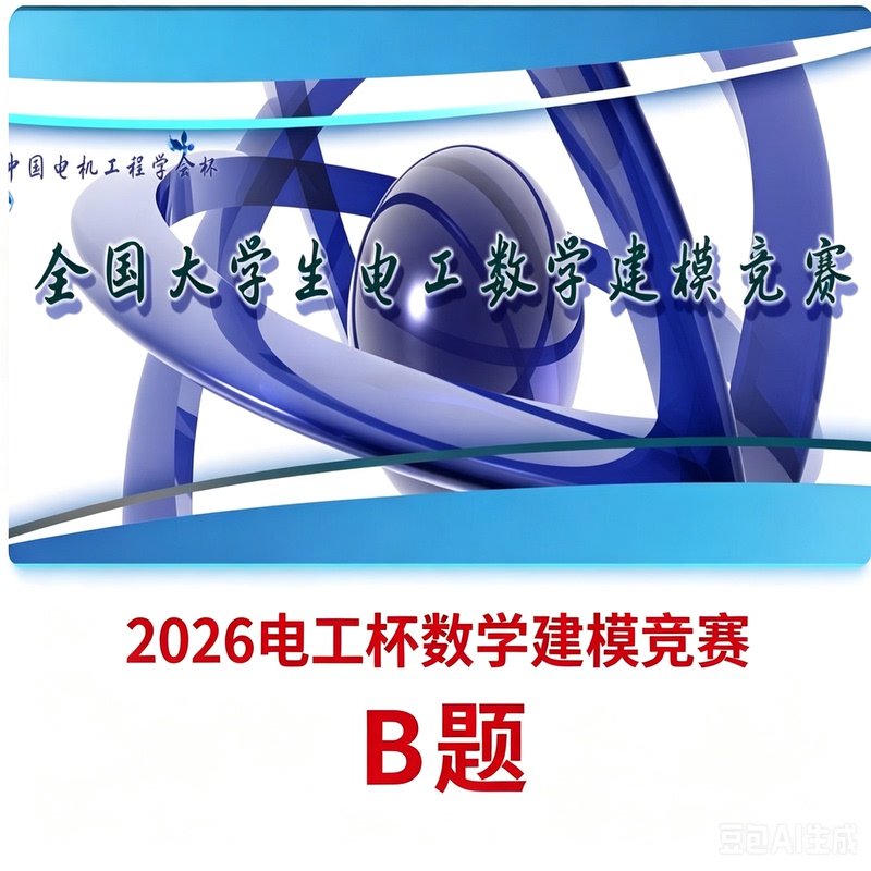 2026 Electrician Cup College Student Mathematical Modeling Problem B Finished Product Materials Code + Ideas + Supporting Articles + Result Figures 2026 Electrician Cup College Student Mathematical Modeling Problem B Finished Product Materials Code + Ideas + Supporting Articles + Result Figures