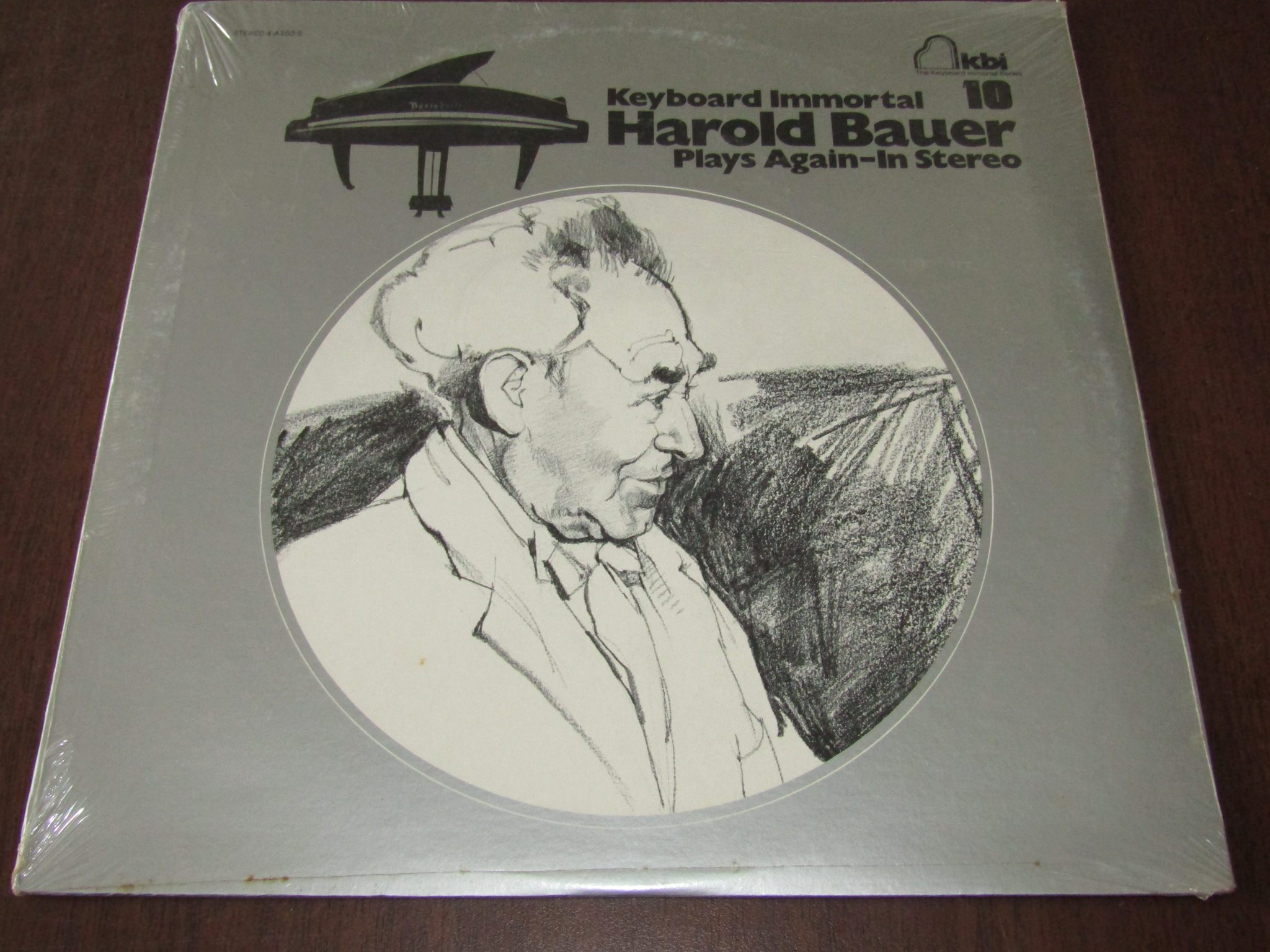 Harold Bauer plays Schumanshaw's Bonmendelssohn and other piano works M version undetached black glue B116