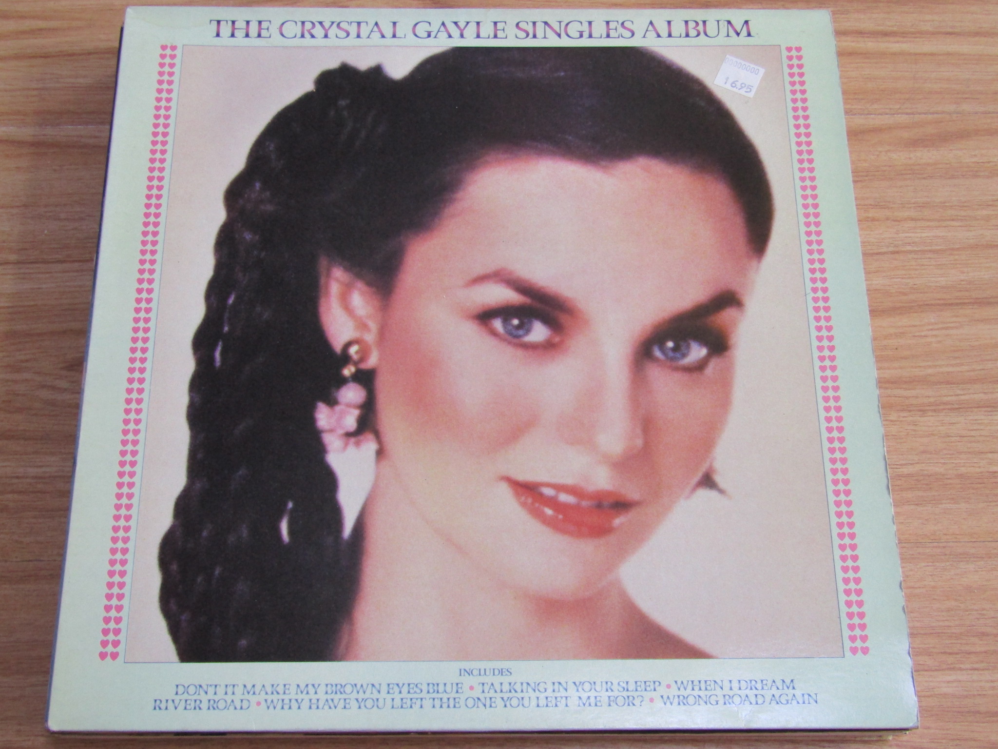 Long Fat Sister Crystal Gayle l Cristel Guelfolk DE Edition LP Black Gel 0138