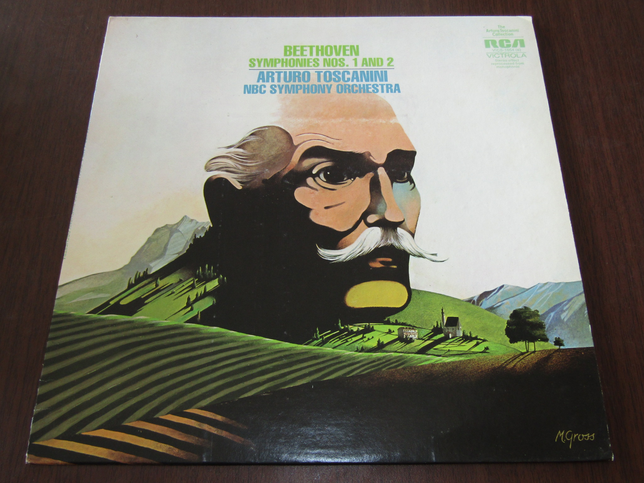  Beethoven's Symphony No. 1 and No. 2 Symphonie Scanini M Edition Black glues 126