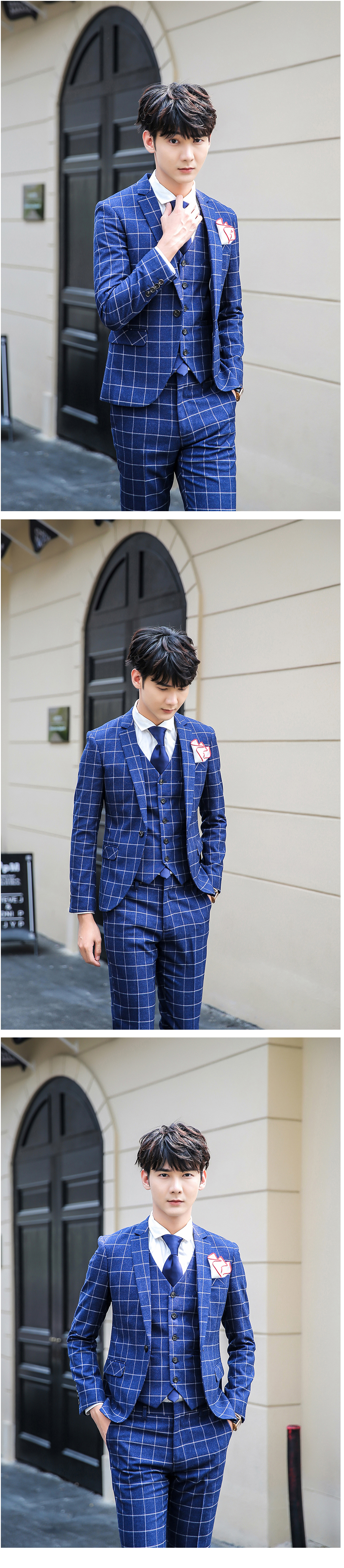 Costume homme en polyester pour automne - Ref 1580334 Image 23
