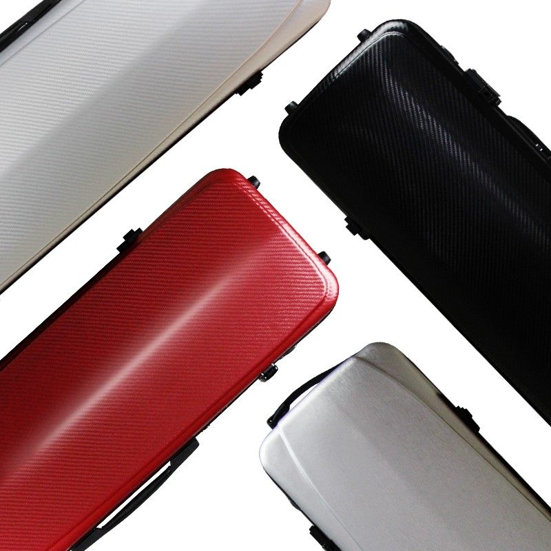 Kyliesman Violin Case Ultra Light Carbon Fiber Light Double Shoulder Strap Lightweight Special 4 4 Case