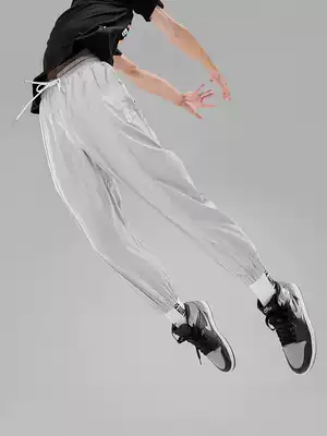 UZIS sports trousers men's spring and autumn loose casual pants running American training pants basketball pants