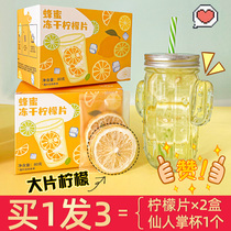 Almond Grass Parlor Honey Freeze-dried Lemon Slice Bubble Water Drinking WELLNESS FLOWER TEA BAG LEMON DRY INDIVIDUALLY PACKAGED READY-TO-EAT PREGNANT WOMAN