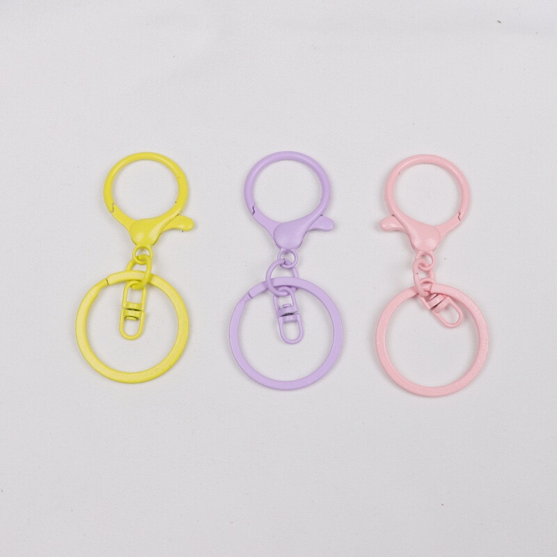 【10-Piece Set】Mixed Color Alloy Lobster Clasp Figure-Eight Buckle Keychain 3-Piece Set Jewelry Accessories Toy Hanging Buckle 【10-Piece Set】Mixed Color Alloy Lobster Clasp Figure-Eight Buckle Keychain 3-Piece Set Jewelry Accessories Toy Hanging Buckle