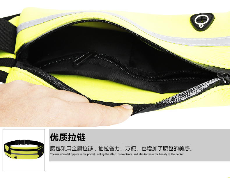 Túi thể thao nam giới và phụ nữ chạy túi điện thoại di động đa chức năng không thấm nước vô hình thiết bị đóng kín túi nhỏ với ngoài trời mới 	túi đeo hông adidas