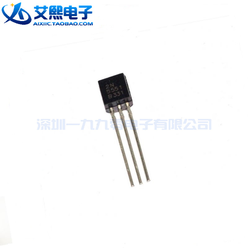 2N2222 2907 3904 3904 4401 3906 4403 4403 5551 5551 TO-92 Straight plug-in triodes