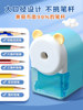 Morning Light Stationery Pencil Sharpener, Large-Caliber Pencil Sharpener, Pencil Sharpening Machine, Student Pencil Sharpener, Pencil Sharpener for Students and Children, Automatic Lead Feed, Hand-Cranked, Multi-Functional Art Pencil Sharpener, Simple Cartoon Design