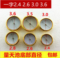 Original Hong Kong Taiwan professional feng shui compass compass Chongdaotang time-honored Tianchi fine needle high precision precision
