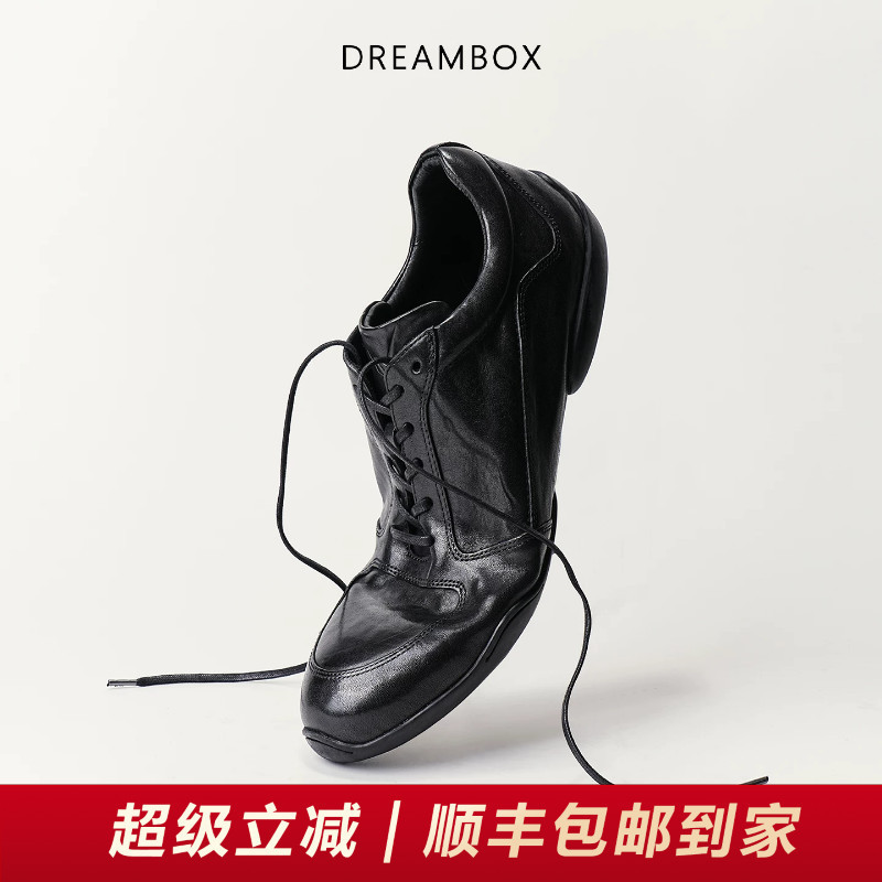 Dreambox Junbo Vibram Soft-Soled Lightweight Breathable Sports Casual Shoes Stone-Washed Horse Leather Summer Thin Shoes Dreambox Junbo Vibram Soft-Soled Lightweight Breathable Sports Casual Shoes Stone-Washed Horse Leather Summer Thin Shoes