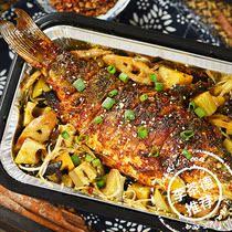 Self-Hi pot spicy grilled fish combination volume selling self-heating fast food Net Red self-heating hot pot lazy person convenient hot pot