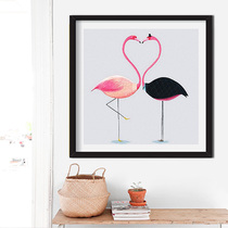  Cross stitch 2021 new thread embroidery living room bedroom small pieces of their own embroidery handmade animals simple embroidery novice small