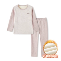 Полосатый кофе [цвет хлопок плюс бархатный утолщение]