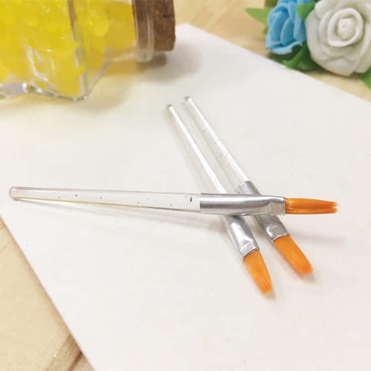 貌美妆园化妆工具一次性小马毛唇刷棒便携迷你眼影刷眼影棒唇妆