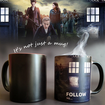 Mug creative temperature color change Cup custom photo anime surrounding water Cup 2021 net red