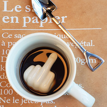 Cartoon ceramic boys water cup creative breakfast cup coffee cup ins funny Milk Cup mug Mug Cup