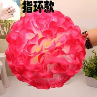 Цветок с двойным пальцем (глубокий розовый)